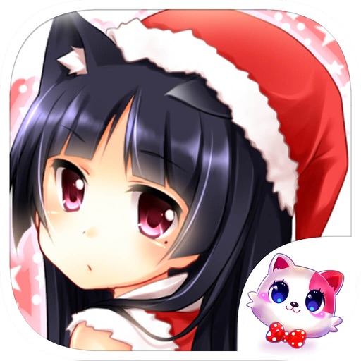 Christmas Girl Gift icon