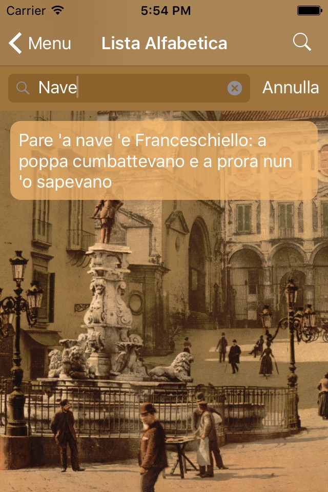 Proverbs of Naples screenshot 3