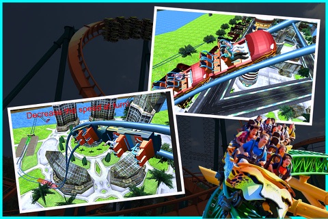 Crazy Roller Coaster Riding 3d screenshot 4