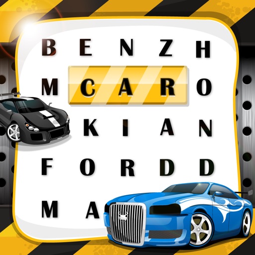 Word Search Auto Motive and The Real Cars  