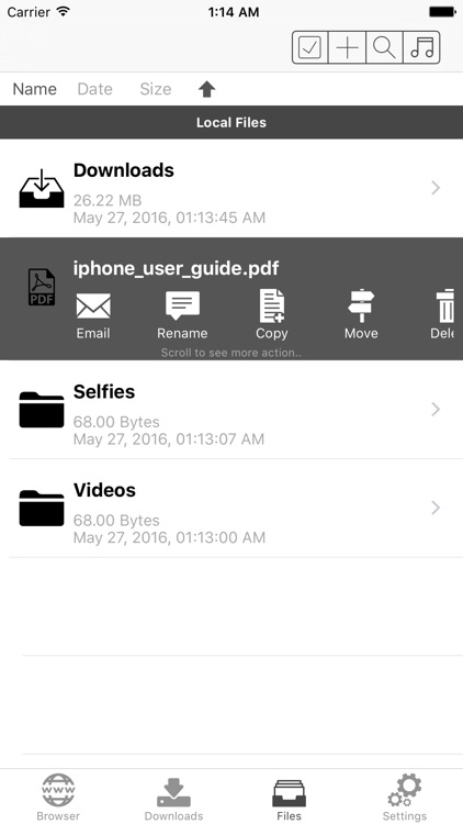 Downtify - Browser, Media Player & Documents File, Folder Manager ES File Explorer Manager