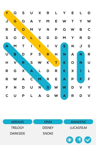 Word Search Quiz: Star Wars Edition - Science Fiction Crossword Puzzle Game featuring Movie Episode I - VII screenshot 2
