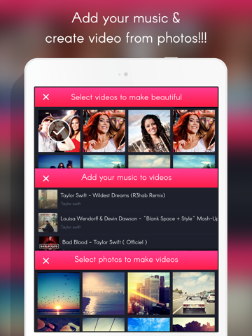 Video Editor : movie maker, photo to video maker, Trim Video, Add videos to music & Video filter for Social Photo & Video