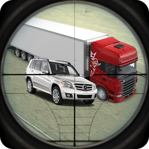 Highway Shooter : Traffic Sniper 3D Icon
