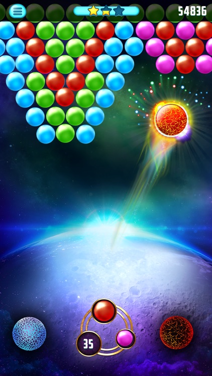 Moon Pop Bubble Shooter