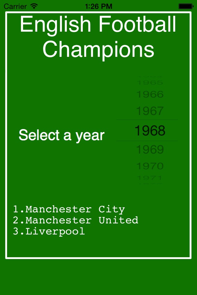English Football Champions screenshot 2