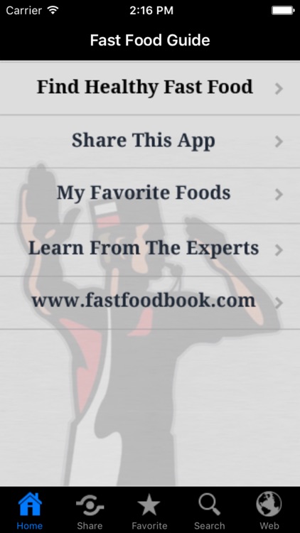 Stop & Go Fast Food Guide