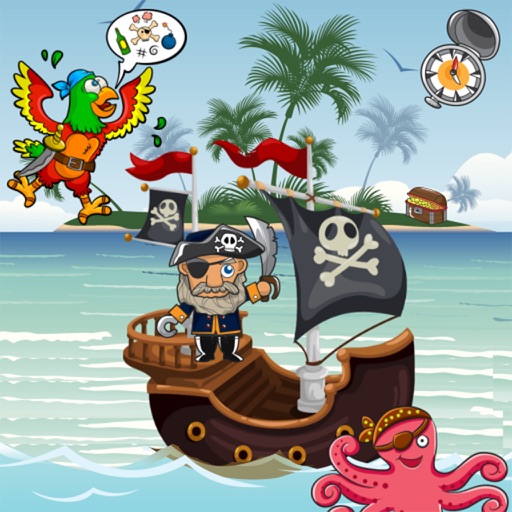 Pirates Puzzles for Toddlers and Kids : Discover the Pirate Bay ! icon