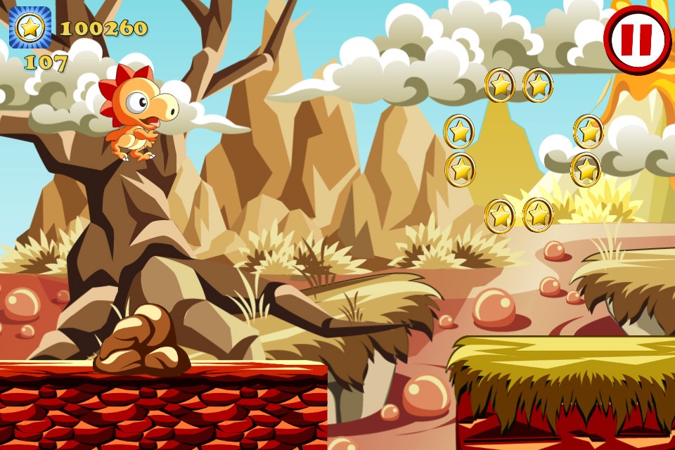 A Baby Dino Adventure Run screenshot 3