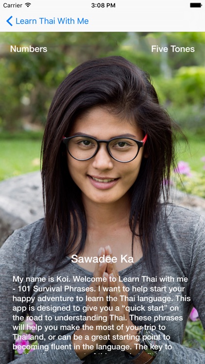 Learn Thai With Me - 101 Survival Phrases