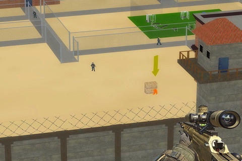 Prison Escape Sniper Mission 3D screenshot 2