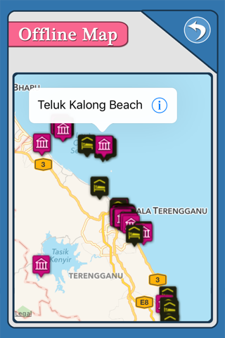 Perhentian Islands Offline Map Tourism Guide screenshot 2
