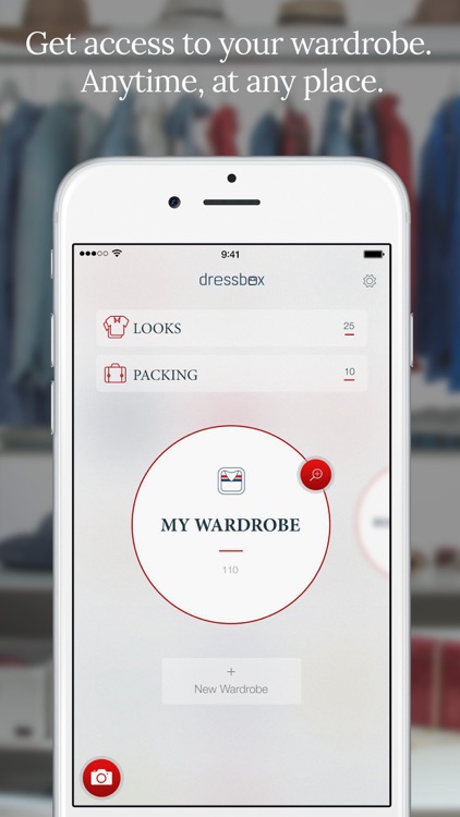 Dressbox — your closet organizer.