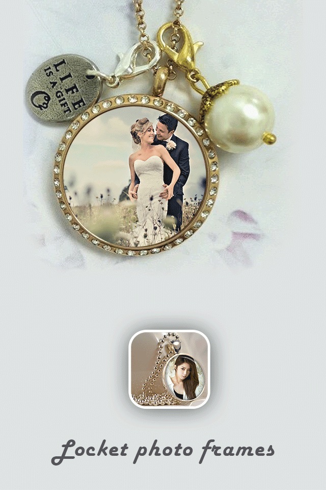 Locket Photo Frames & Collage screenshot 3