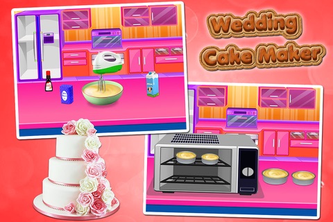 How to Make a Cake at Home - Wedding Love Cake Making Game For Girls and Woman screenshot 3