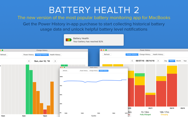 ‎Battery Health 2: Stats & Info Screenshot