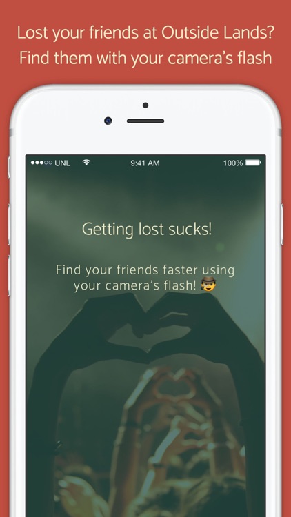 UniteLight - Flash a light. Find your friend