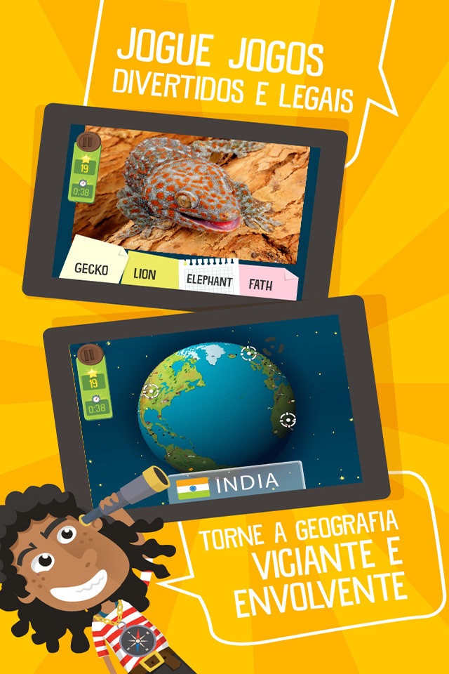 Atlas 3D for Kids – Games to Learn Geography (P) screenshot 2