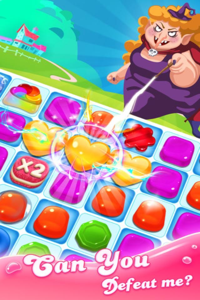 Candy Sweets Blast - 3 puzzle match splash mania screenshot 2
