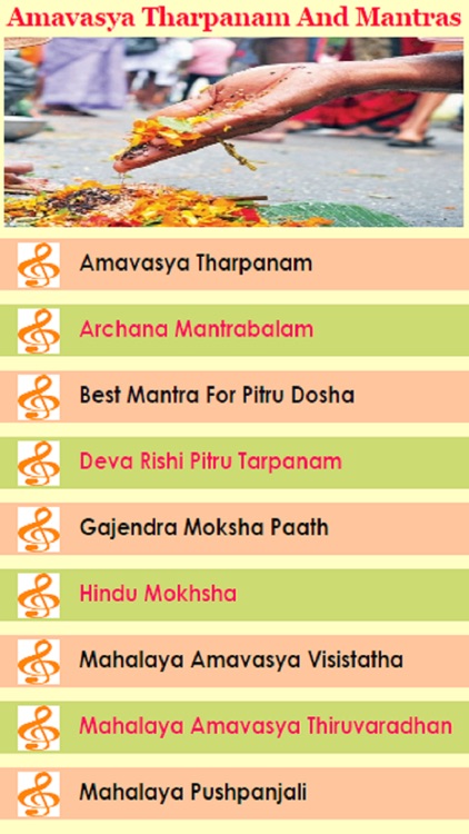 Amavasya Tharpanam & Mantras