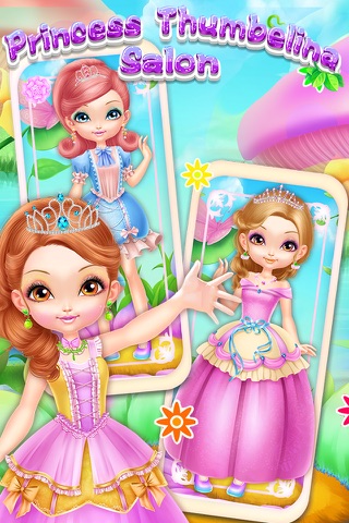 Princess Thumbelina Salon screenshot 2
