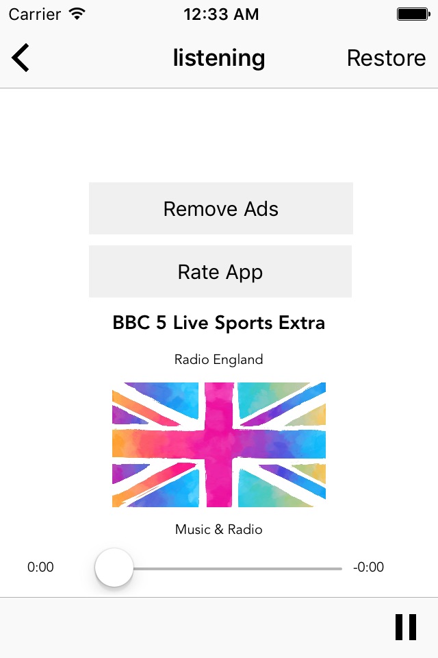 Radio UK online: England English Internet Radios Stations LIVE screenshot 3