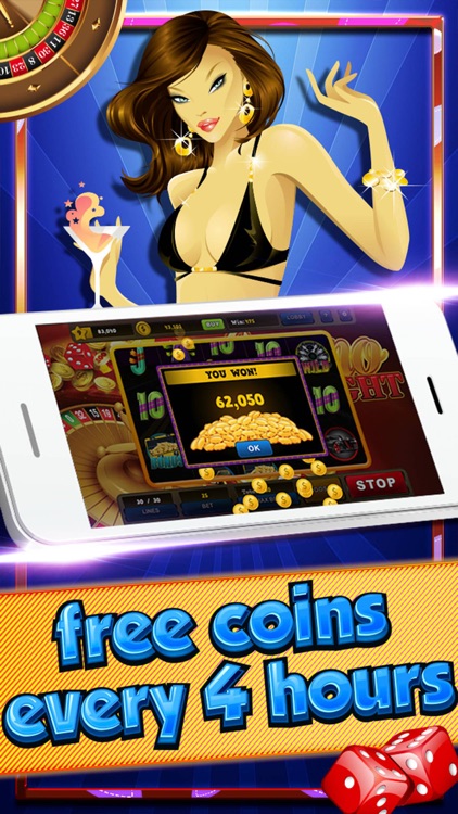 Mega Jackpot slots - Casino Machines for fun Huge Bonus Tournaments and Vegas of free games screenshot-3