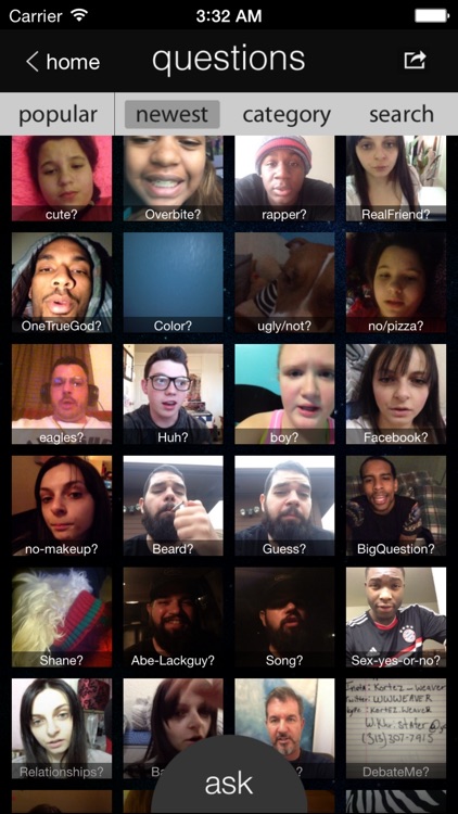 Questions Video Messenger - Ask, Show, & Tell screenshot-3