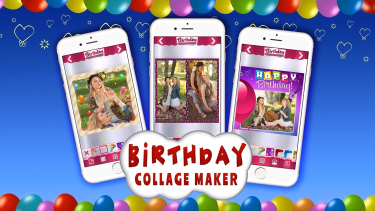 birthday love photo collage maker online free