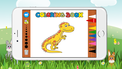 Ma page de coloriage de dinosaure préscolaireCapture d'écran de 4