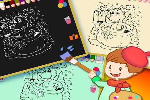 Colouring Book 22 - Making the cartoon animal colorful screenshot 3