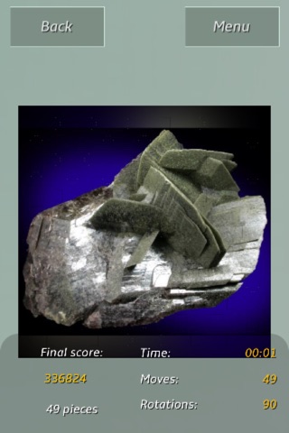 Minerals Amazing Puzzle screenshot 4