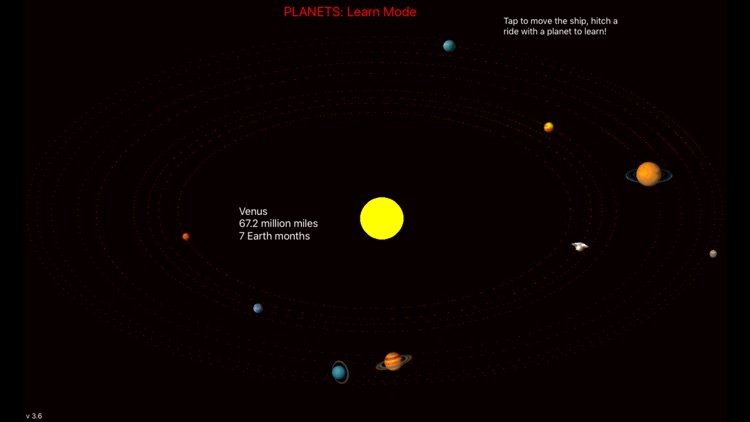 PLANETS: Learn Mode