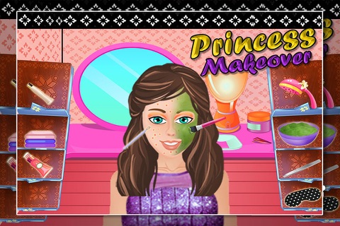 Pretty Princess real makeover : girls salon games screenshot 3