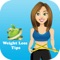 Weight Loss Tips app features useful tips and ideas for losing weight