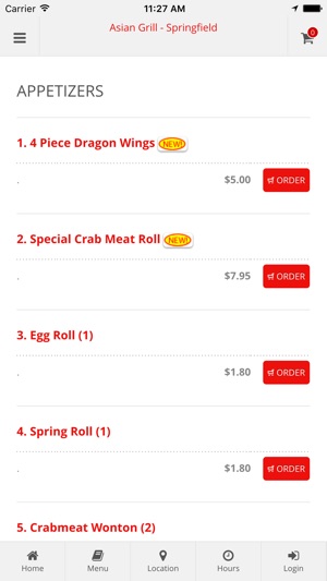 Asian Grill - Springfield Online Ordering(圖2)-速報App