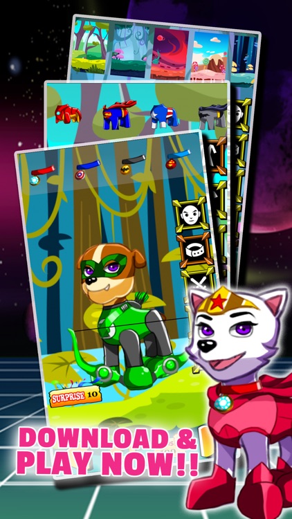Create Your Own Super-Hero Rescue Team - Free Dress-Up Comics For X-Men VS Paw-Patrol Edition screenshot-4