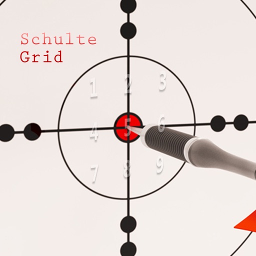 Schulte Grid -attention and fast reading skill trainning Icon