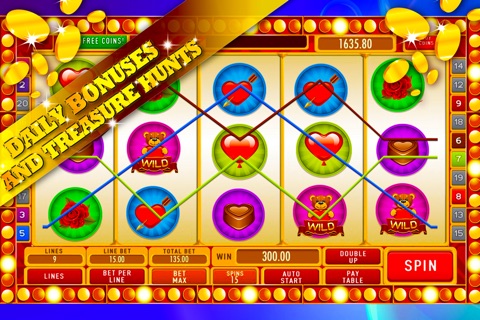 Lover's Slot Machine: Better chances to win millions if you play with your soulmate screenshot 3