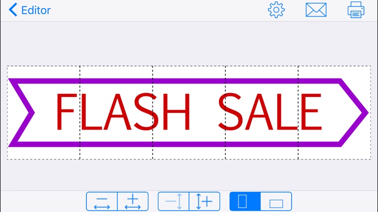 Banner / Poster / Sign Maker & PDF Tiler screenshot-3