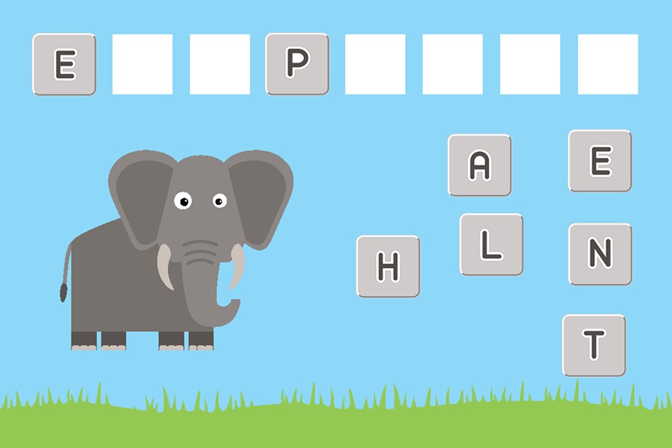 My First Words Animal - Easy English Spelling App for Kids HD screenshot 4