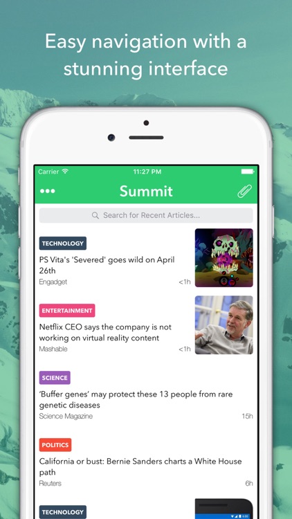 Summit - Summarized News Reader screenshot-4