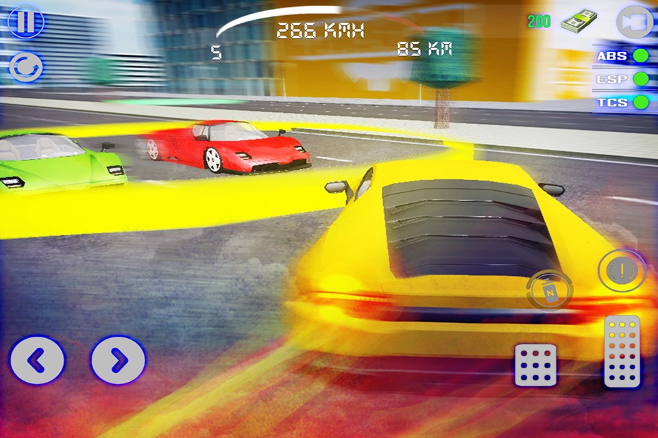 Extreme Fast Car Driving Ned Simulator - Free Turbo Speed screenshot 3