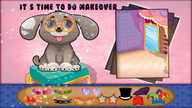 Pet Salon – Give bath, dress up & makeover to little puppy in this kids game