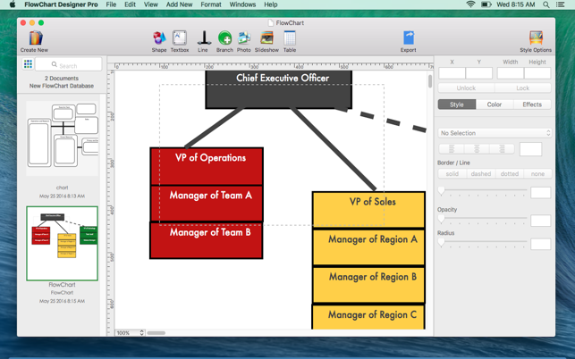 FlowChart Designer Pro  - Workflow & Diagram Design(圖3)-速報App