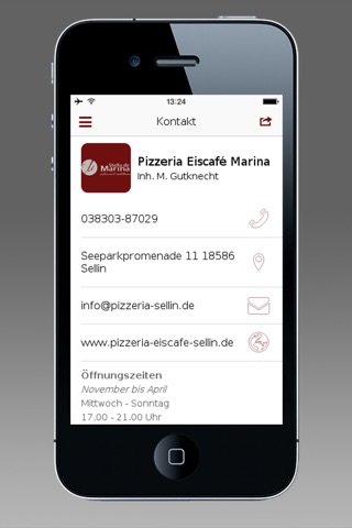 Pizzeria Eiscafé Marina screenshot 3