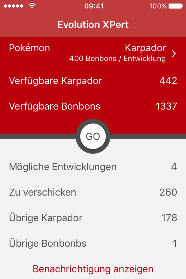 Evolution XPert for Pokémon GO screenshot 3