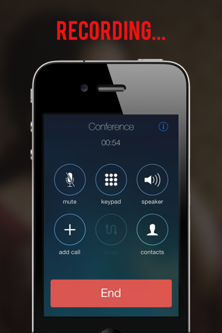 Скриншот из Callcorder Pro: call recorder