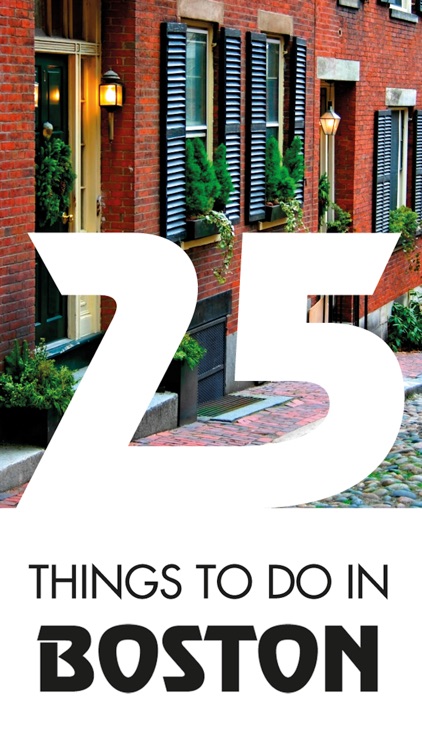 25 things to do in Boston