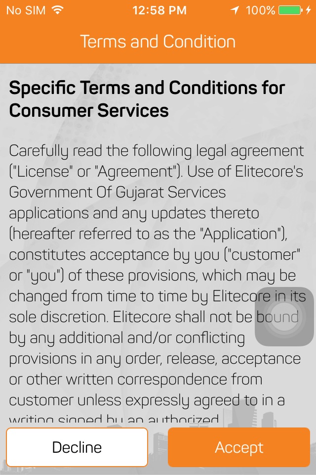 Government Of Gujarat Services screenshot 2